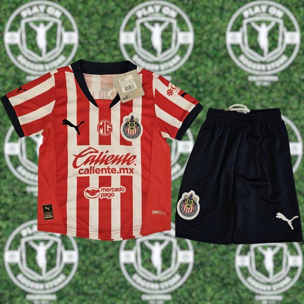 Kids Chivas de Guadalajara 24/25 Home Kit